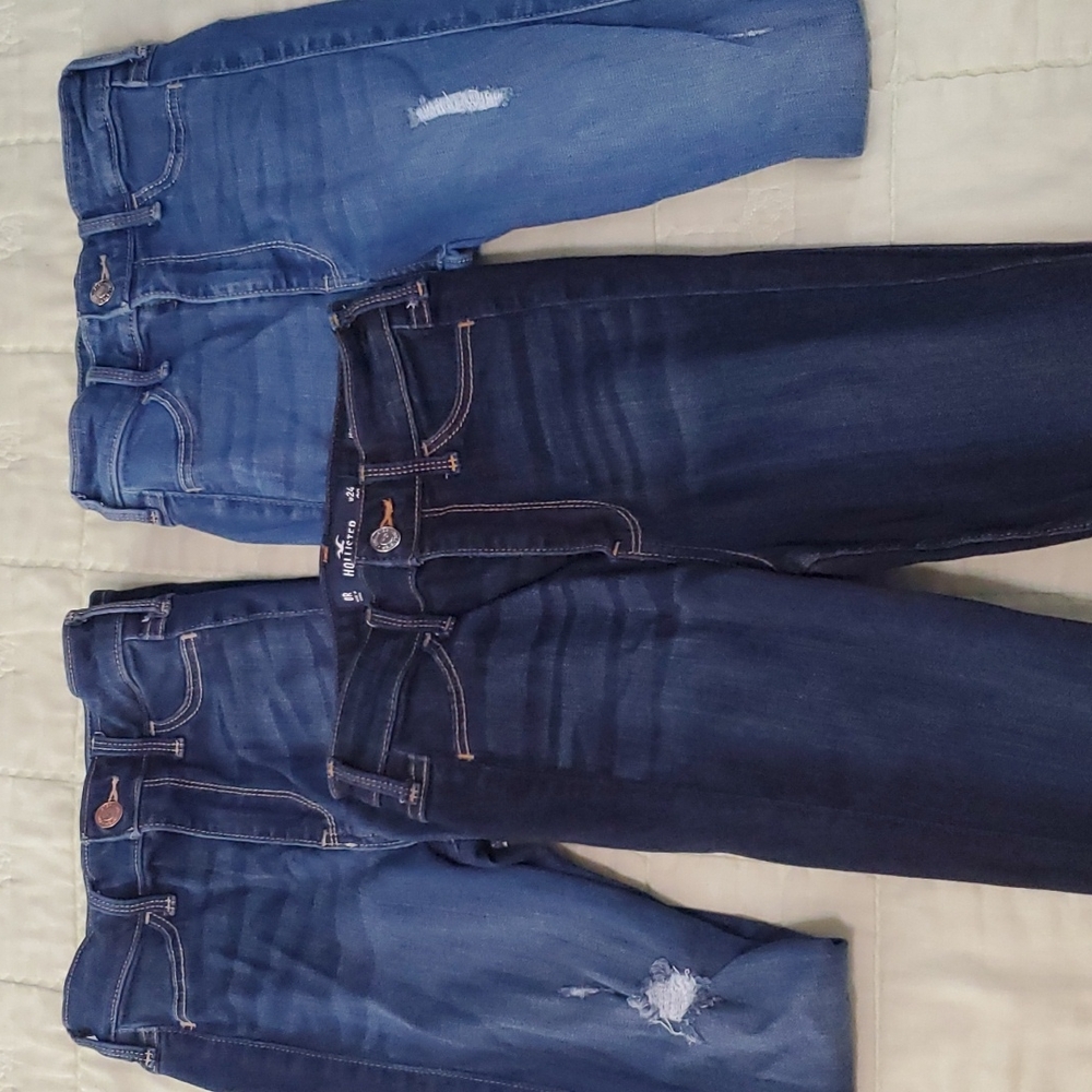 Set of Hollister Jean Leggings
